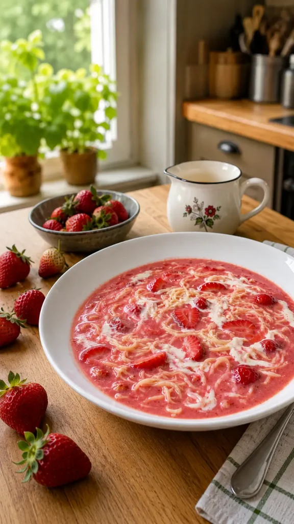 Zupa truskawkowa – prosty przepis na letni obiad na słodko