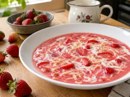 Zupa truskawkowa – prosty przepis na letni obiad na słodko