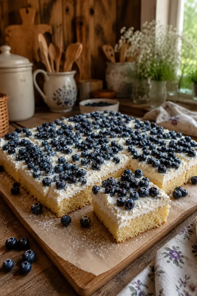 Ciasto z mascarpone i borówkami – lekkie i bardzo smaczne, idealne na lato