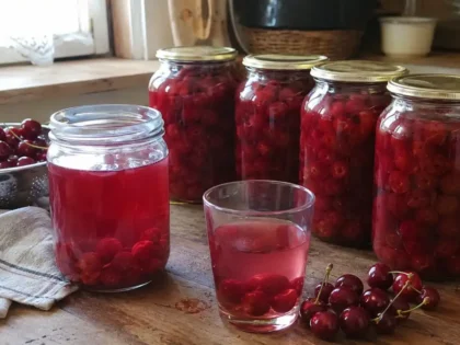 Kompot z czereśni na zimę – prosty przepis do słoików
