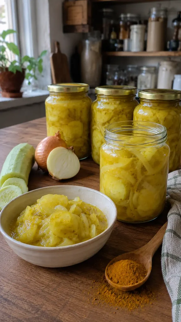 Ogórki z curry – prosty przepis na chrupiącą sałatkę do słoików