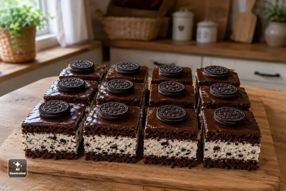 Ciasto Oreo – prosty przepis na kremowy deser z kakaowym biszkoptem