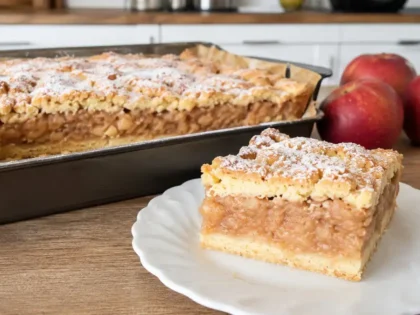 Szarlotka na kruchym cieście – sprawdzony przepis krok po kroku