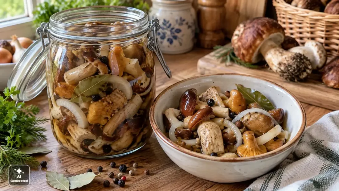 Grzyby marynowane – prosty przepis na jędrne i aromatyczne grzybki do słoików