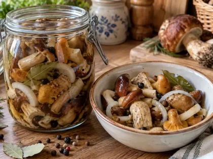 Grzyby marynowane – prosty przepis na jędrne i aromatyczne grzybki do słoików