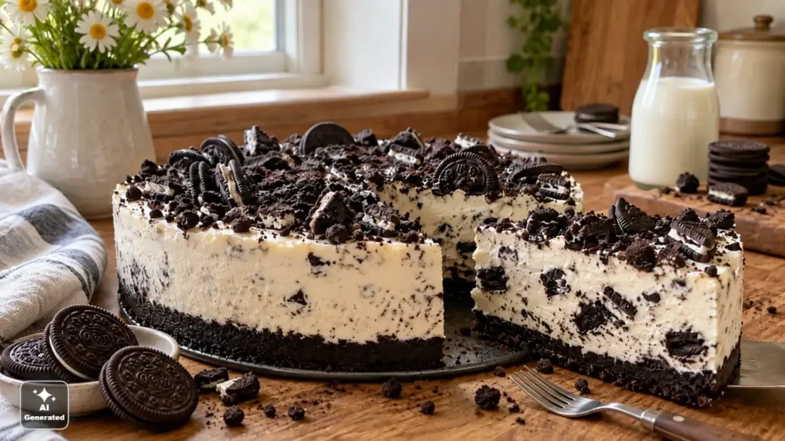 Sernik na zimno z Oreo – prosty przepis na kremowy deser bez pieczenia