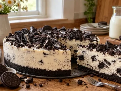 Sernik na zimno z Oreo – prosty przepis na kremowy deser bez pieczenia
